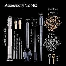 Load image into Gallery viewer, DIY Crystal Glue Jewelry Mold 83 Pcs Set