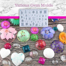 Load image into Gallery viewer, DIY Crystal Glue Jewelry Mold 83 Pcs Set
