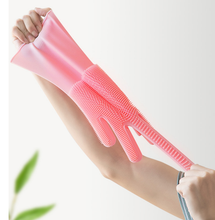 Load image into Gallery viewer, Multipurpose Silicone Scrubber Gloves
